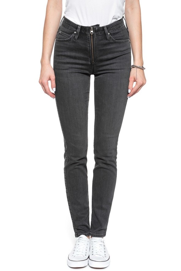 SPODNIE DAMSKIE LEE SCARLETT HIGH ZIPPER PITCH L30BYGYP 112106317