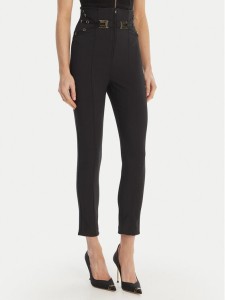 Elisabetta Franchi Spodnie materiałowe PA-158-61E2-V350 Czarny Skinny Fit