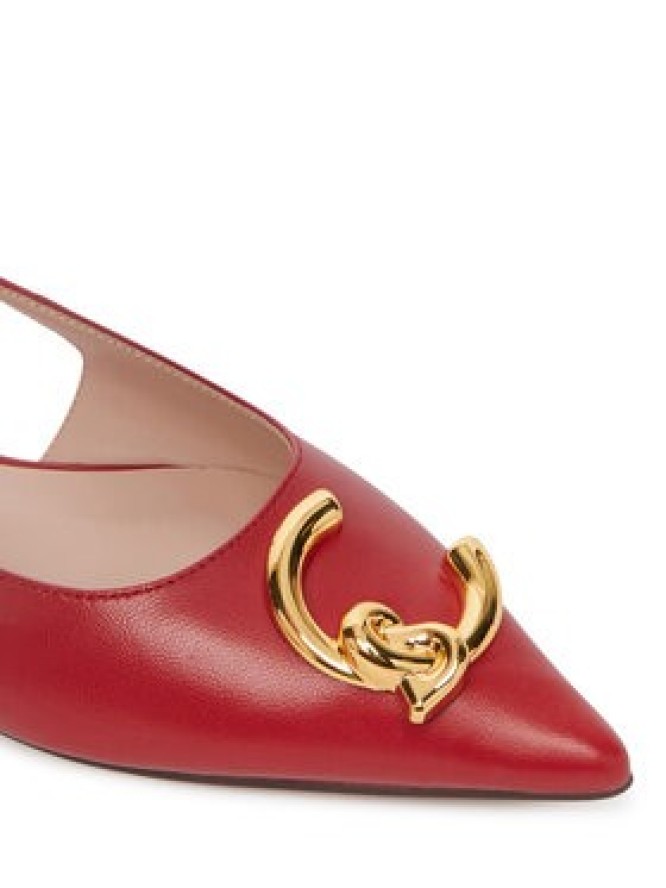 Coccinelle Baleriny C-Me Smooth E4 SB3 21 02 01 Czerwony