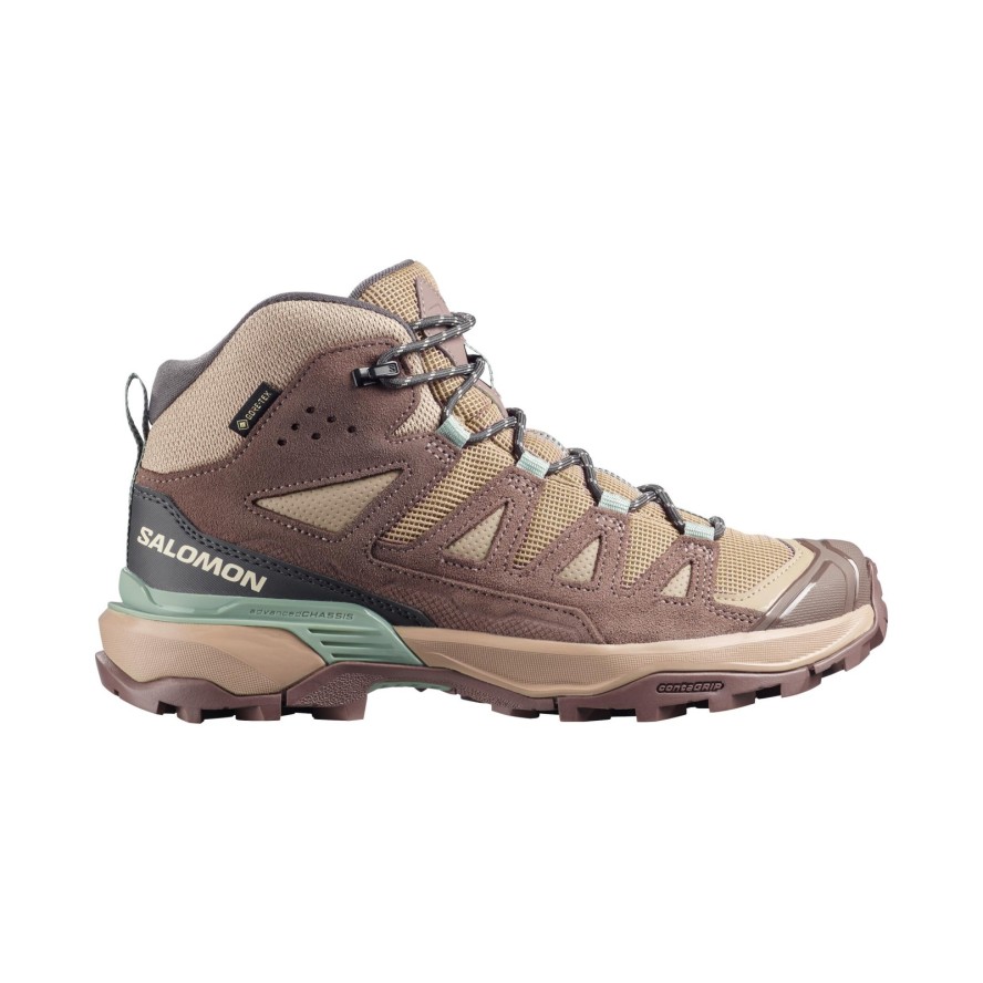 Obuwie Turystyka piesza Kobiety X ULTRA 360 LEATHER MID GORE-TEX