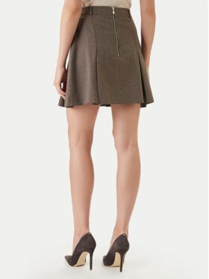 Morgan Spódnica mini 261-JEN.F Brązowy Regular Fit