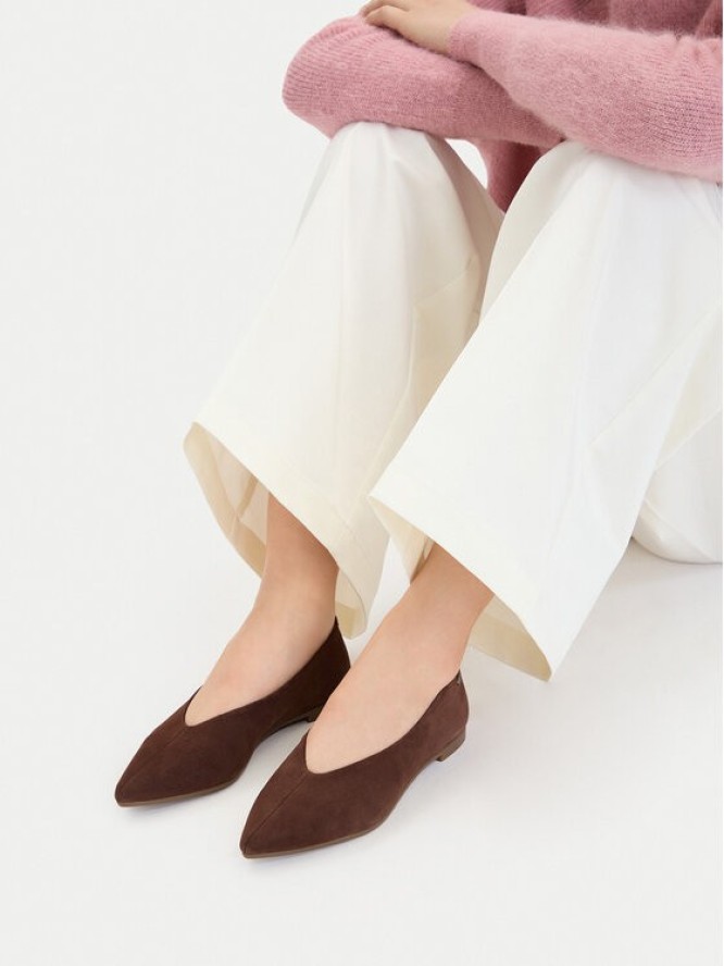 Lasocki Baleriny CEO-RST-ROSE-70 Brązowy