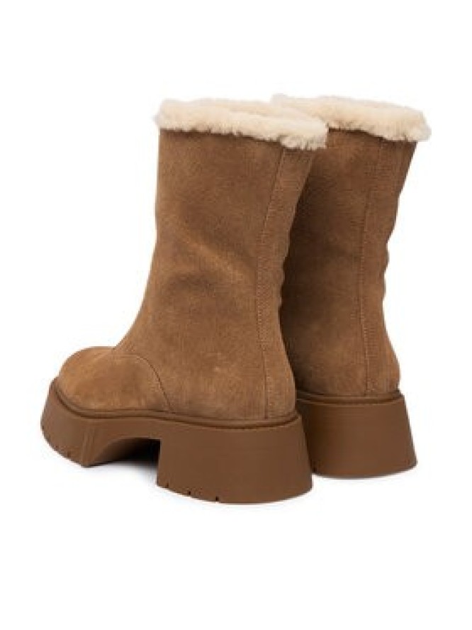 Coach Botki Leah Platform CCH85 Brązowy