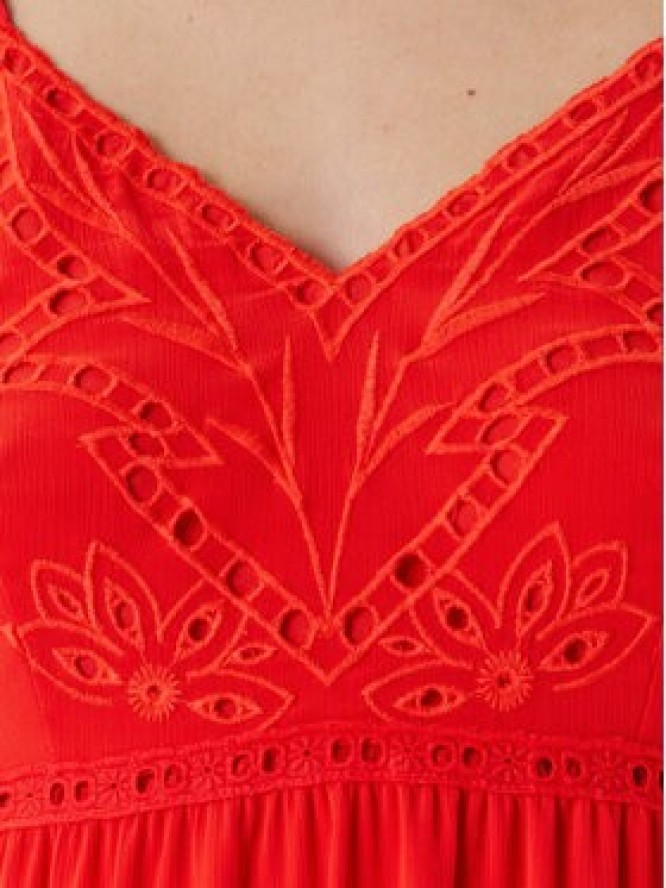 Morgan Sukienka letnia 242-ROUBI Czerwony Loose Fit