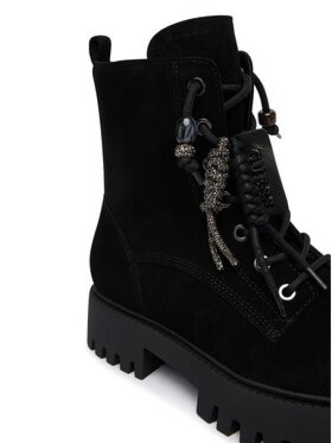 Guess Trapery FLFFIZ SUE10 Czarny