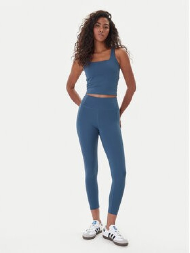 Girlfriend Collective Legginsy Compressive 4008 Granatowy Slim Fit