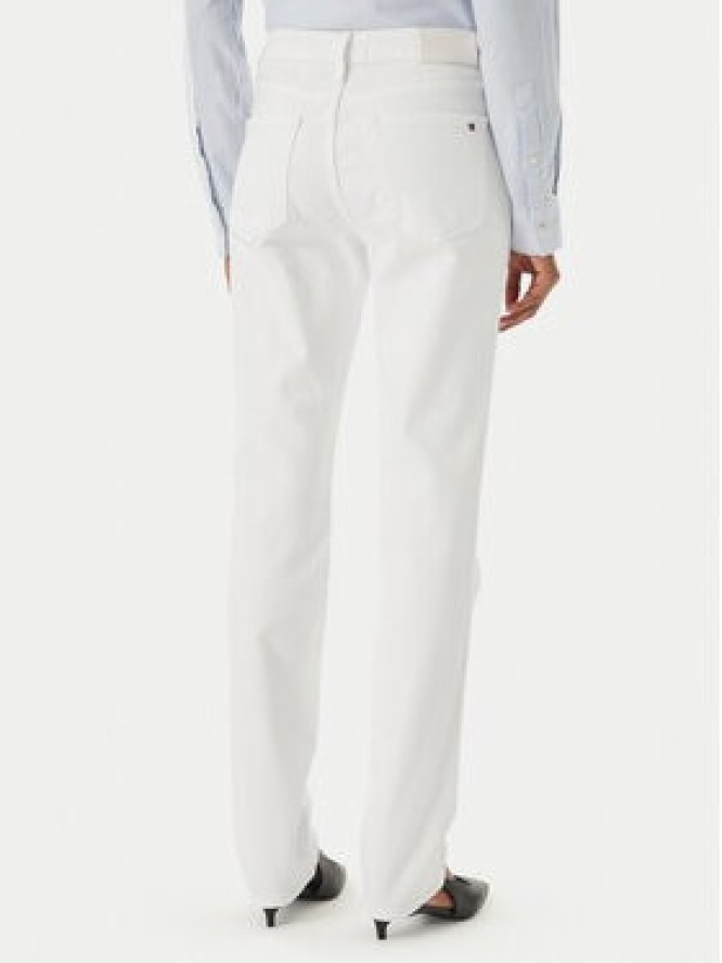 Tommy Hilfiger Jeansy WW0WW48579 Biały Slim Fit