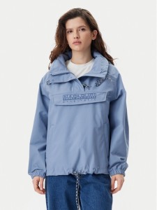 Napapijri Kurtka anorak Rainforest Dune W NP0A4IKZB2S1 Niebieski Regular Fit