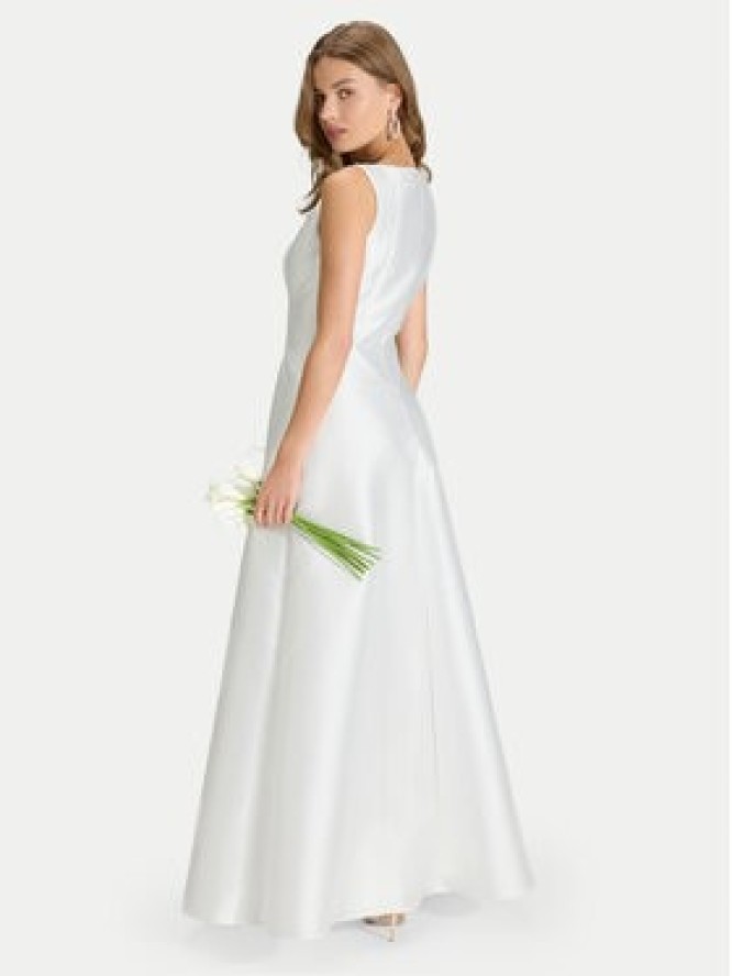 Swing Sukienka wieczorowa 5AJ16000 Biały Regular Fit