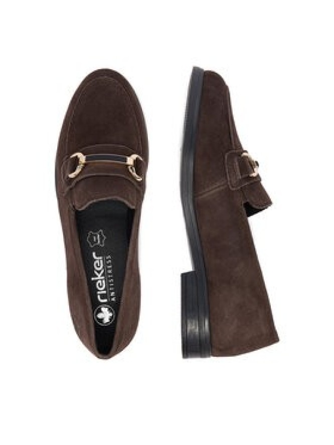Rieker Loafersy CEO-46262-25 Brązowy ciemny