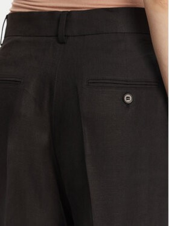 Weekend Max Mara Spodnie materiałowe Malizia 2515131052 Czarny Regular Fit