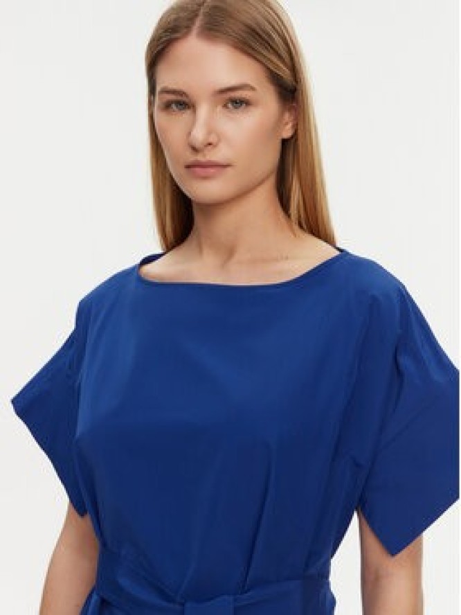 Weekend Max Mara Sukienka codzienna Finish 2515221032 Niebieski Regular Fit