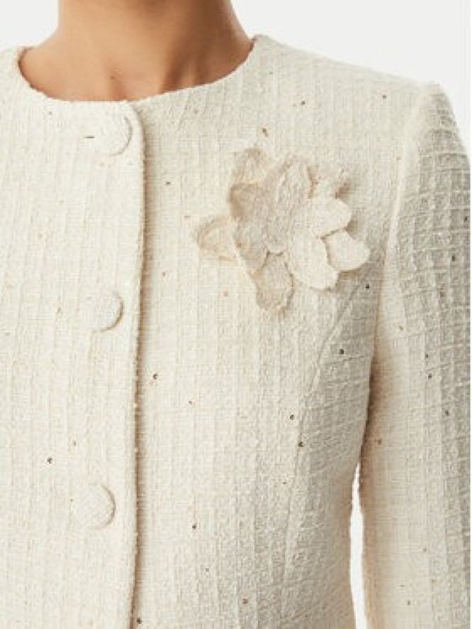 Rinascimento Marynarka CFC0128068003 Beżowy jasny Slim Fit