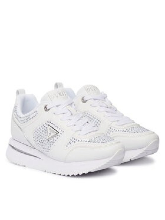 Guess Sneakersy FLTEV2 ELE12 Biały