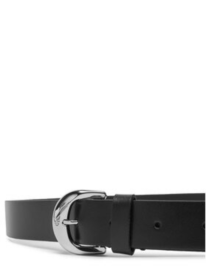 Calvin Klein Jeans Pasek Damski Casual Pin Buckle 25Mm LV04K7015G Czarny