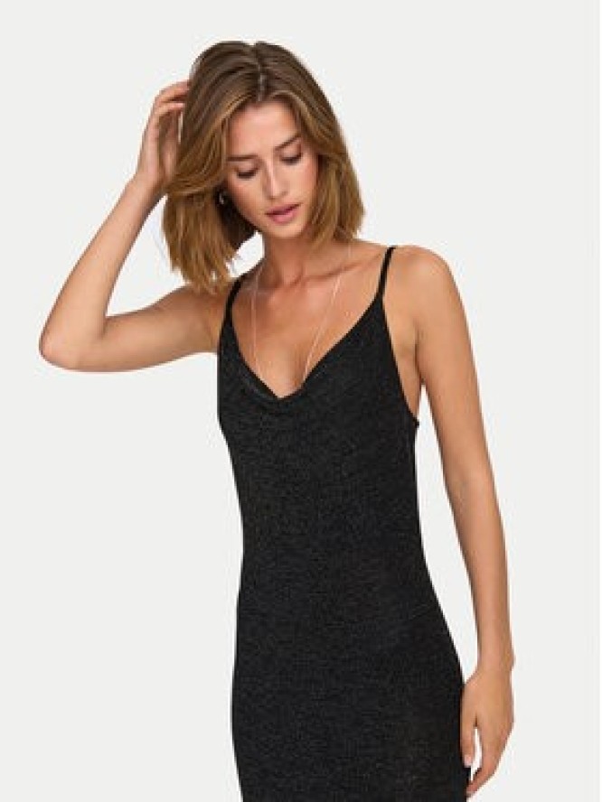 ONLY Sukienka wieczorowa Clara 15333665 Czarny Slim Fit