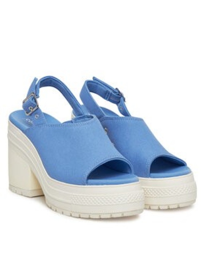 Converse Sandały Chuck 70 De Luxe Heel Sandal Platform A13810C Niebieski