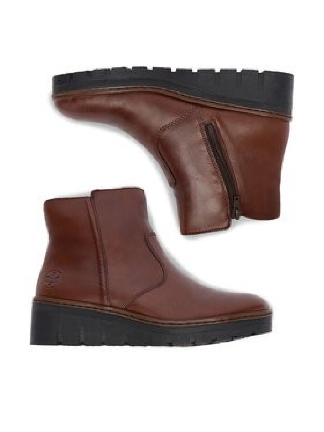 Rieker Botki CEO-X9165-27 Brązowy