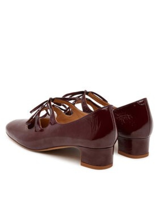 Balagan Czółenka Greta Bordowy