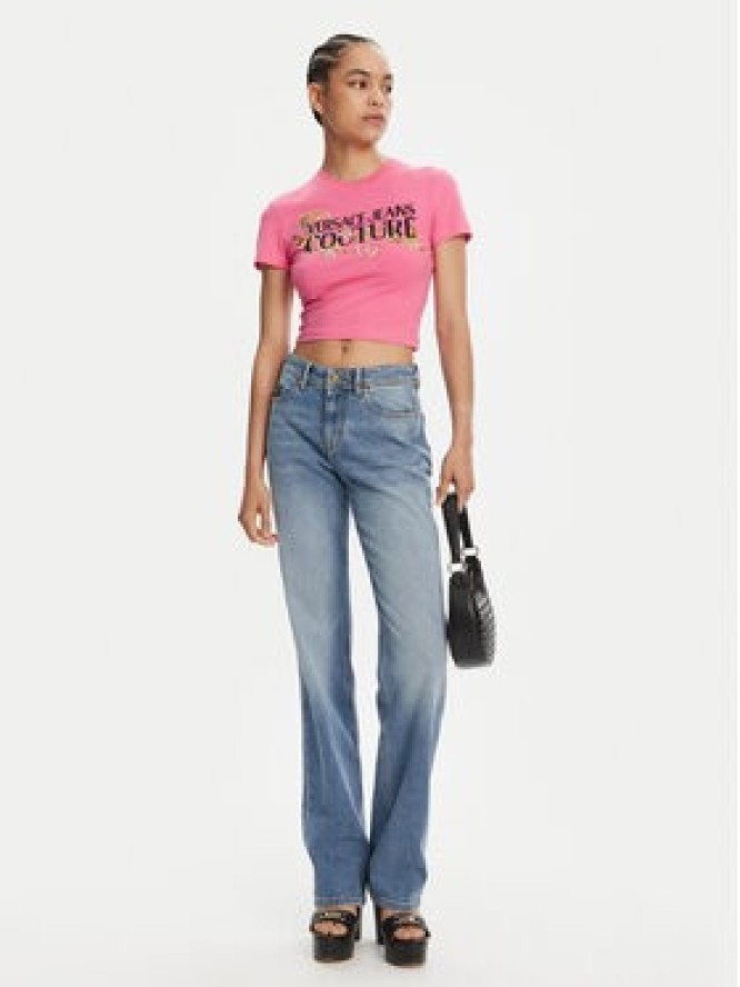 Versace Jeans Couture Jeansy 78HAB5D8 Granatowy Slim Fit