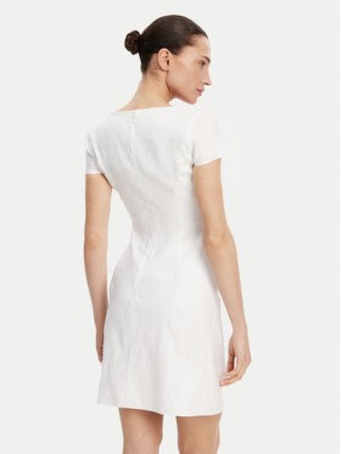 Guess Sukienka letnia W5GK41 WH5L2 Biały Regular Fit