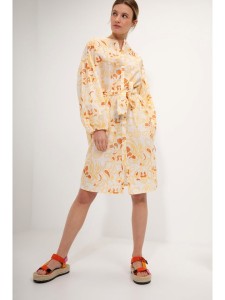 Josephine & Co Sukienka "Geike" w kolorze żółtym rozmiar: 42