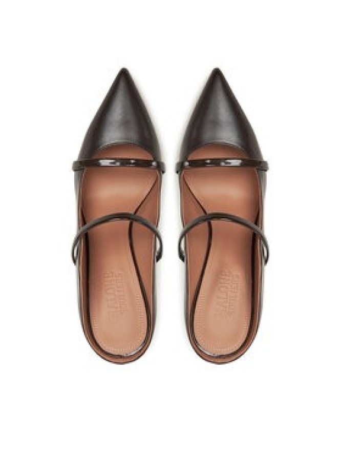 MALONE SOULIERS Klapki Maureen 100-355 Brązowy
