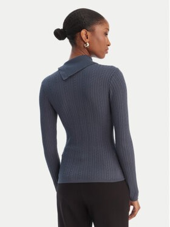 Guess Sweter W6RR07 Z2YK2 Niebieski Regular Fit