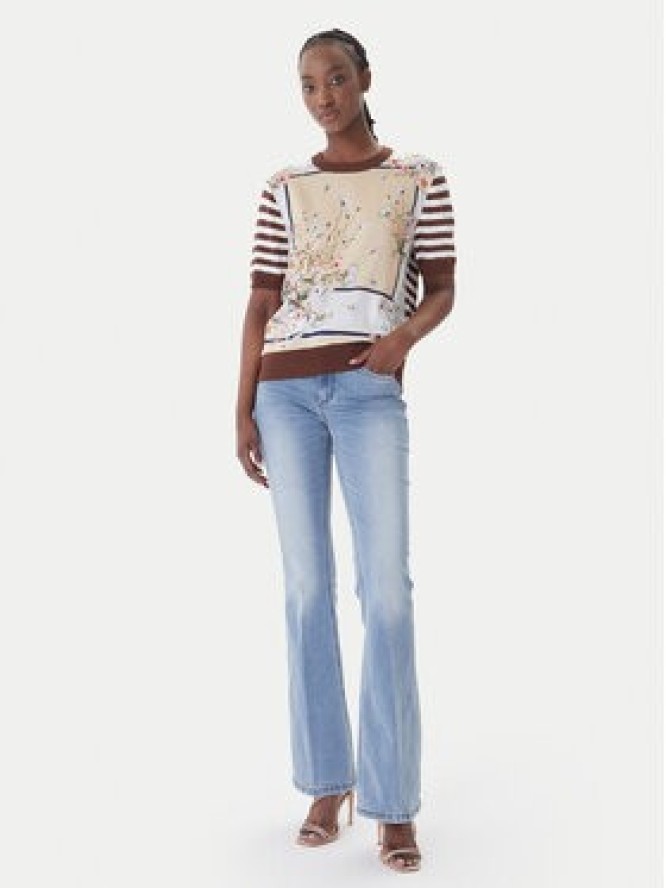 Liu Jo T-Shirt WA6386 MS49I Brązowy Regular Fit