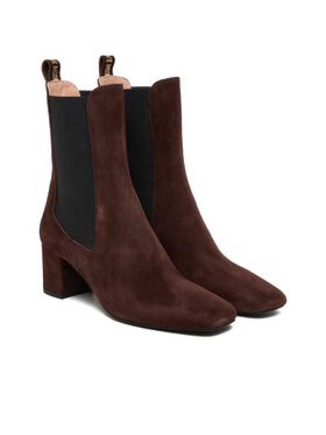 LOVE MOSCHINO Botki JA21085G0NJA0313 Brązowy