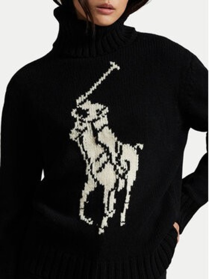 Polo Ralph Lauren Golf 211978329002 Czarny Relaxed Fit