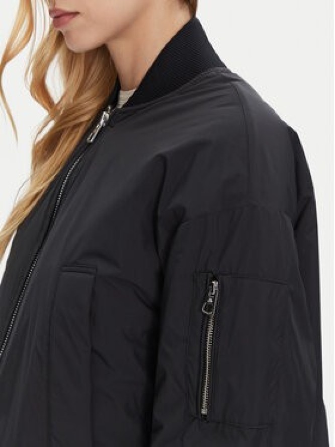 Marc O'Polo Kurtka bomber 500 0808 70307 Granatowy Relaxed Fit