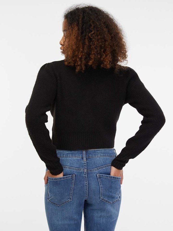 orsay Bolerko w kolorze czarnym rozmiar: M