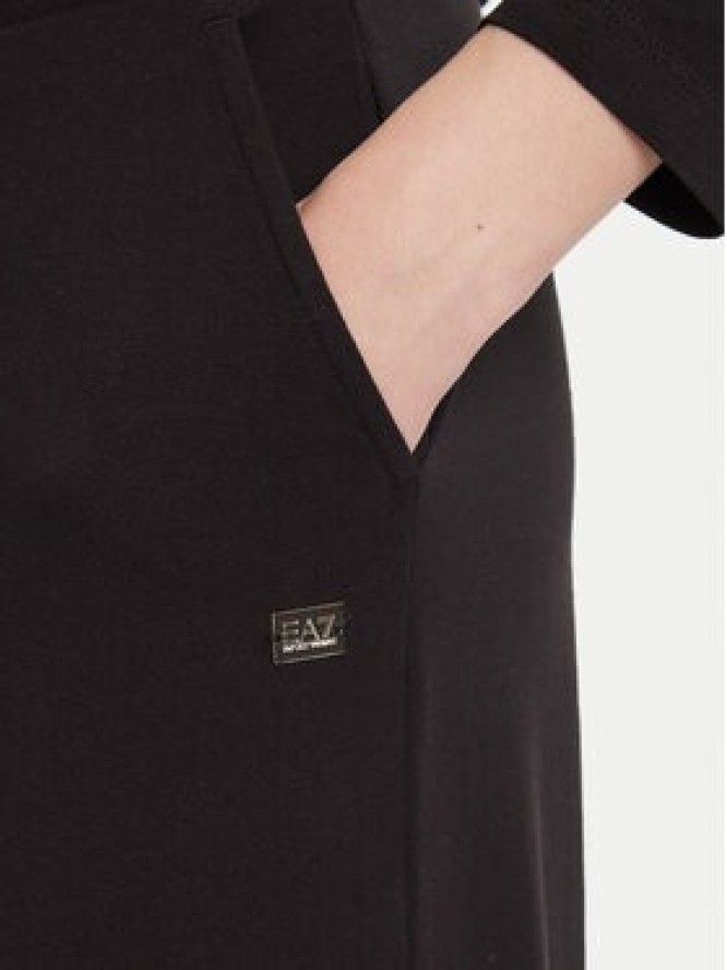 EA7 Emporio Armani Spodnie dresowe 7W000462 AF13135 UC001 Czarny Relaxed Fit