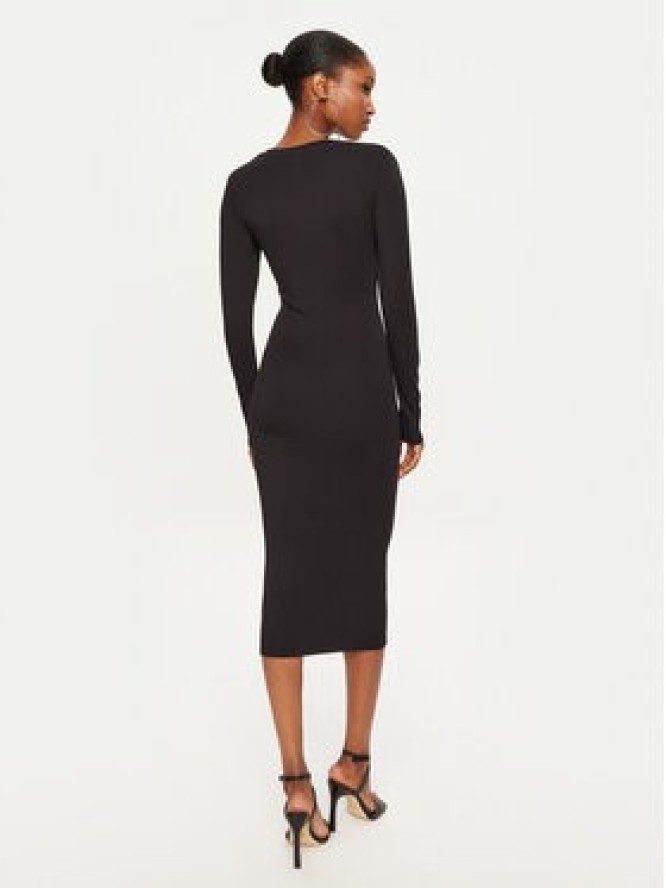 Juicy Couture Sukienka codzienna Dizzie JCWED24309 Czarny Slim Fit