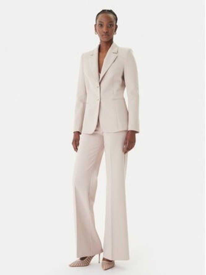 Rinascimento Spodnie palazzo CFC0127878003 Beżowy Wide Leg