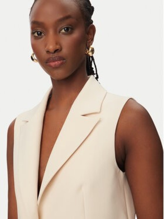 Rinascimento Kamizelka garniturowa CFC0128645003 Beżowy Regular Fit