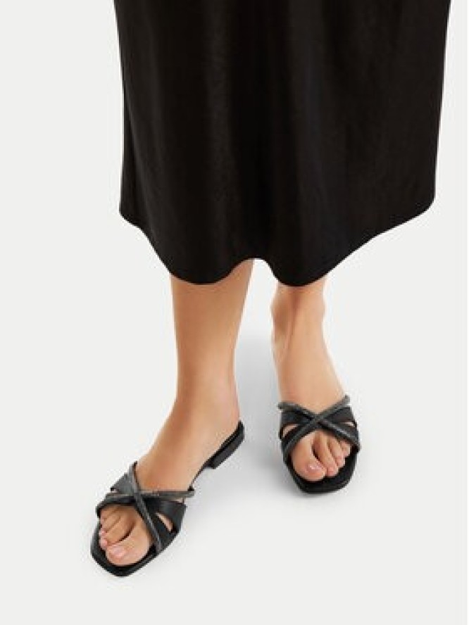 Badura Klapki AGATA-21463PE Czarny