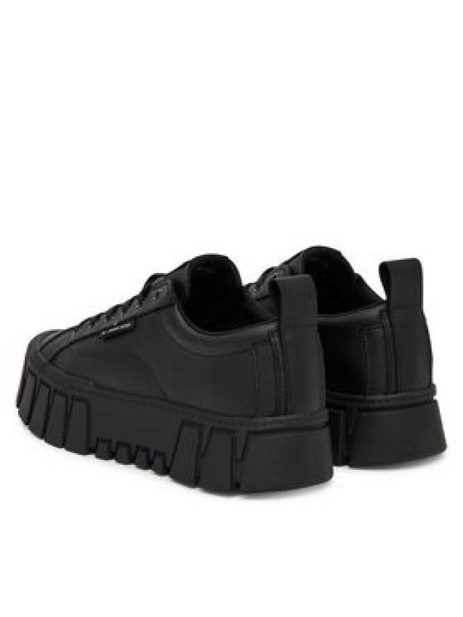 Tommy Jeans Sneakersy Tjw Vulc Flatform Leather EN0EN03008 Czarny