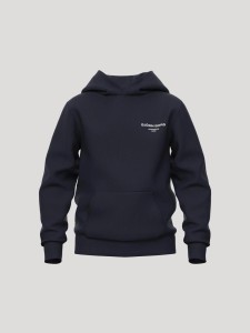 bjorn_borg BORG ESSENTIAL 1 HOODIE z recyklingowanego poliestru – NIGHT SKY