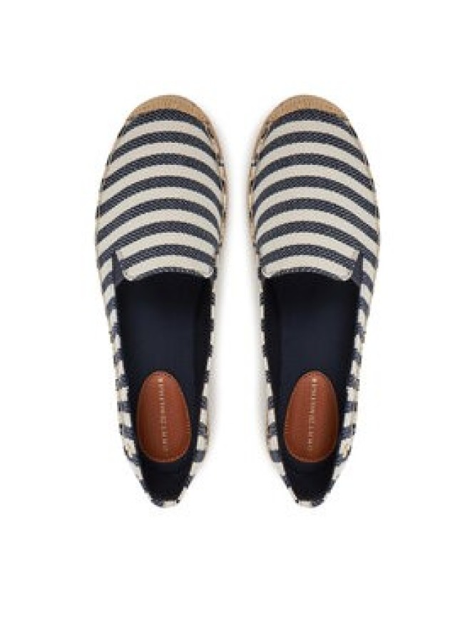 Tommy Hilfiger Espadryle Nautical Stripe Espadrille FW0FW08653 Kolorowy