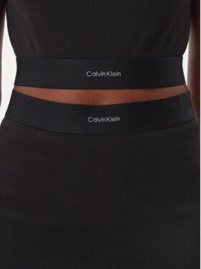 Calvin Klein Underwear Spódnica ołówkowa LV00QS7350 Czarny Slim Fit
