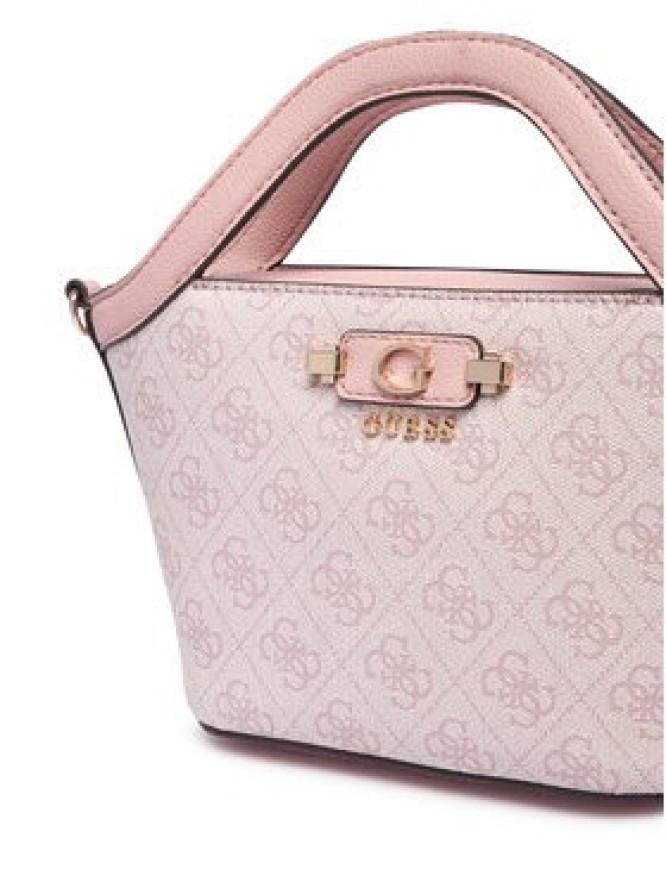 Guess Torebka Lindsey Mini HWSG97 49750 Różowy jasny