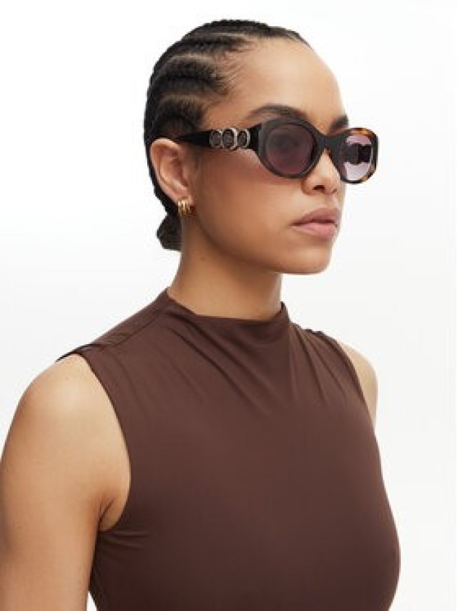 Guess Okulary przeciwsłoneczne GU00198-H Brązowy