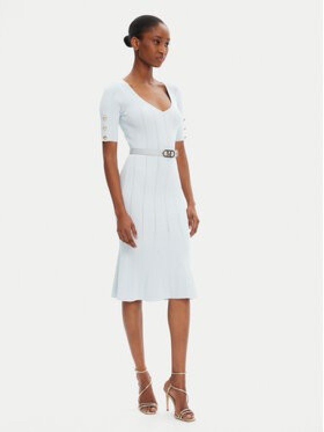 Marciano Guess Sukienka dzianinowa 5RGK07 5810Z Niebieski Regular Fit