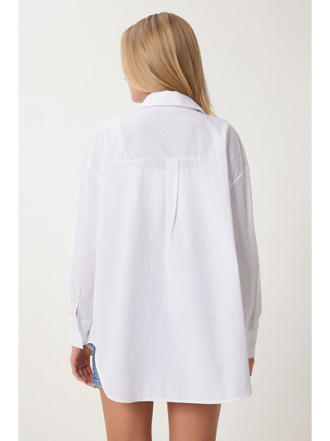 Happiness Istanbul Bluzka w kolorze białym rozmiar: 36