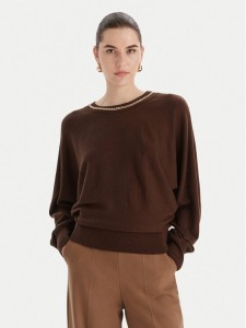 Marciano Guess Sweter 5BGR02 5782Z Brązowy Regular Fit