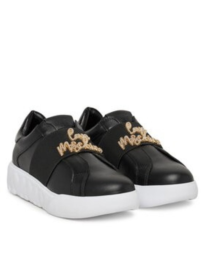 LOVE MOSCHINO Sneakersy JA15064G1MIA400A Czarny