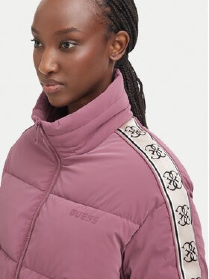 Guess Kurtka zimowa V5BL11 WGYC2 Różowy ciemny Regular Fit