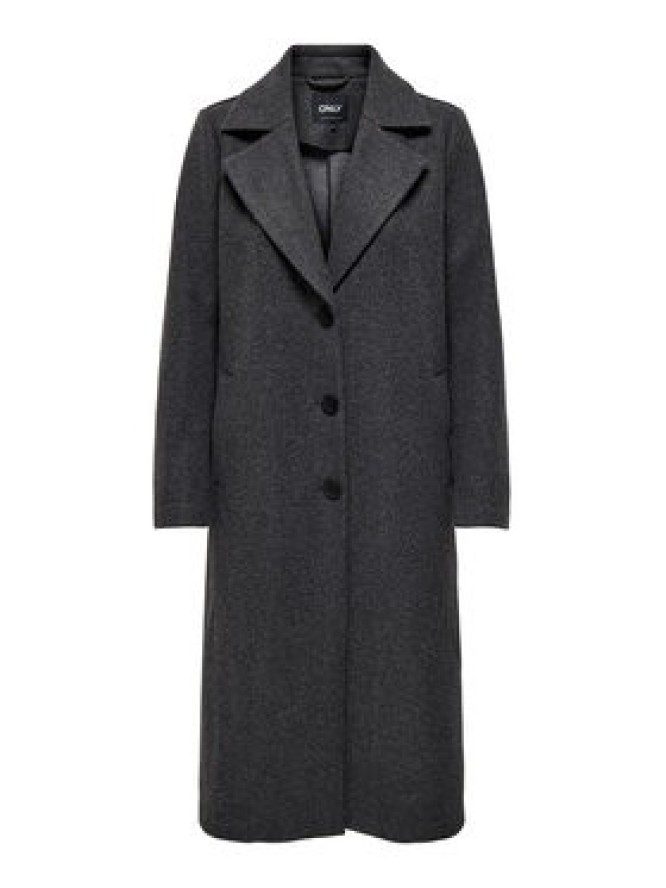 ONLY Płaszcz przejściowy Emma 15313657 Szary Regular Fit